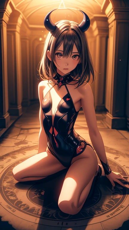 Highest quality、Highest quality、detailed、Adult women、(Bunny girl)、tights、Enamel Bunny Suit、Sit on the bed、((Spread your legs wide))、Patent leather long boots、Urban bedroom、Foliage plant、Brown short hair、Beautiful dark eyes、Beautiful Face、Delicate eyes、Smile with tongue out、Wink、