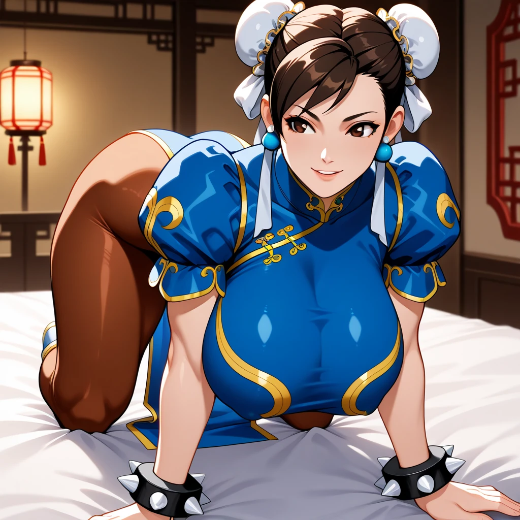personaje chun li de street fighter de lado posterioir mostrando el culo (NSFW)