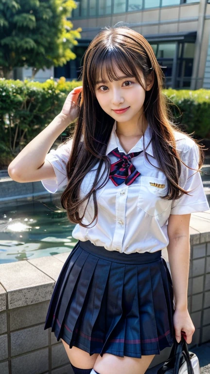 Cute Girls、Idol、pure、Schoolgirl uniform、mini skirt
