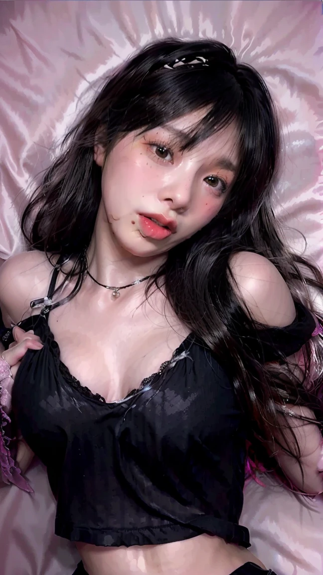Sleeveless tank top、(Armpits:1.5)、(child:1.5)、(((((tip of tongue drooling:1.8))))),(((((tongue out:1.5))))),(((close up face:1.5)))、Ultra-high resolution、(((Blunt bangs, Princess Van))), (((Very heavy,Voluminous bangs:1.1))),(((very length, Very heavy,Very voluminous side locks:1.1))),, Princess Cut, Straight bangs hairstyle, Round face with Blunt bangs, length, Glossless hair、The bangs are cut straight,(masterpiece, Highest quality:1.5), (Ultra-fine 8K CG:1.4), (hyperRealistic:1.25), (PhotoRealistic:1.25), (Realistic:1.4), Cowboy Shot,(Smile 1.3), Beautiful Japanese Girl, 12 years old, Supermodel, Japanese Idols, (Grin), (flat chest:1.5), Sweat、Black Hair:1.2、((Real person:1.5))、Perfect balance、(From below:1.5)