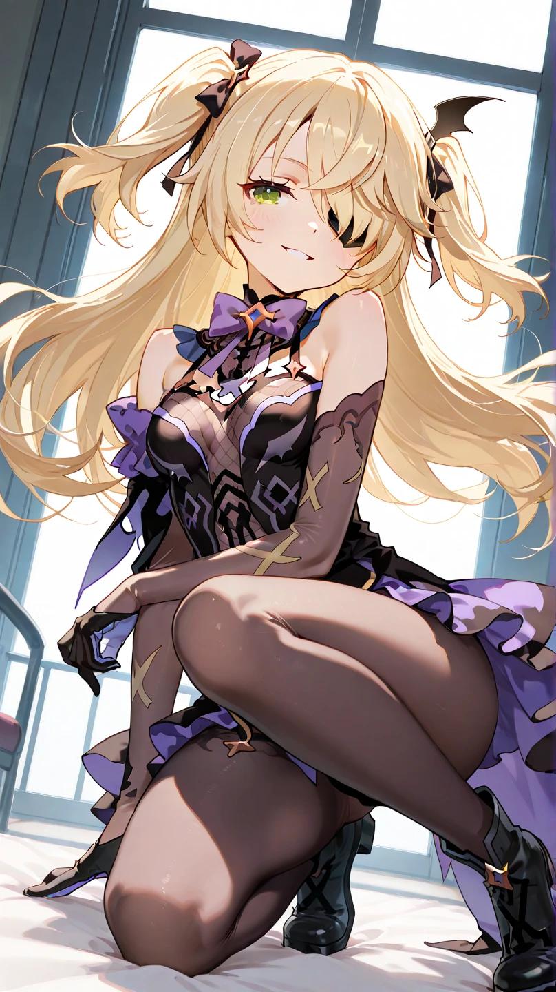 1 girl in, purple color hair、Purplish pink eyes that dreamers desire, (Blonde hair) , small stature, Colossal tits, Lori, (masutepiece:1.2, Best Quality), (finely detailed beautiful eye: 1.2), (beautifull detailed face), (perky chest:1.1), (pointed chest:1.0), (cakes magazine cover:1.3),(Best Illumination, extremely delicate and beautiful), sexy pose,make a cocktail , in a bar counter, ((Cinematic Light)), Dramatic light, (Pale white background:1.5), Short bob hair(1:3)、Ultra Contrast、Braid a little around the ears, White long dress、only has 5 fingers、Her pussy is visible through the white thong、Wet pants、You can see inside your underwear、full of sweat、mocking look、diaper、nffsw,Arms crossed、grab the arm、Shoot from below,Best Quality、Large breasts、muscular pussy、Pubic hair,high-level image quality、hightquality、8K,perfect hand、5 fingers、finger pin、Perfect Finger、T back、Naked、noise cut、bullet hand、Her hair color should have been a brighter purple.The skirt part is also carefully expressed..、Purple skirt、the skirt is floating in the wind、Dark purple panties、Pubic hair majority,(with sparkling eyes and a contagious smile),open mouth,from below:1.2, highest quality, high resolution,Real World, Natural light,perfect Natural light, Looking at Viewer,