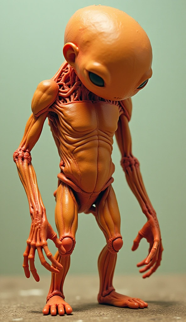 AN ALIEN WITH WOODEN SKIN