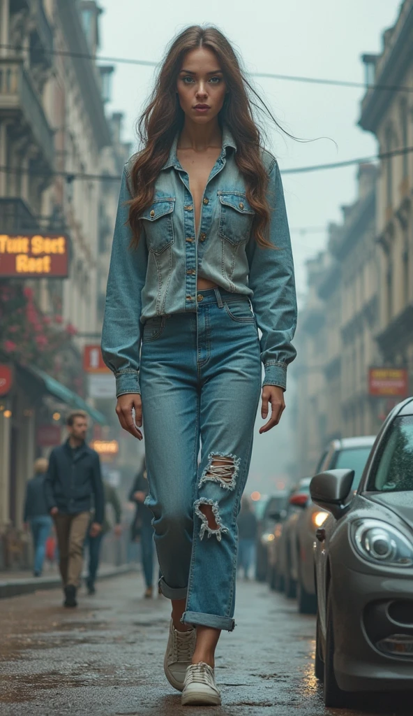 ((Selena Gomez:1.2)) at the top of the gray tank; Ben Bocchau, Michael Garmash, Daniel F. Gerhartz, Clint Sirley, Carne Griffiths, Jean-Baptiste Mong, Strebeck style, Warm dreamy lighting, Matte background, volumetric lighting, Pulp adventure style, Liquid acrylic, Dynamic gradients, Dark color, illustration, A highly detailed, ، simple, Smooth and clean vector curves, vector-art, downy, Johan Grenier, Character Design, 3D التظليل, Fan box, Cinematic, Decorative motifs, Elegant organic framing, hyperrealism, poster, Masterpiece Collection, Bright lush colors, TXAA, Penumbra, Alcohol coating, Law of Noise