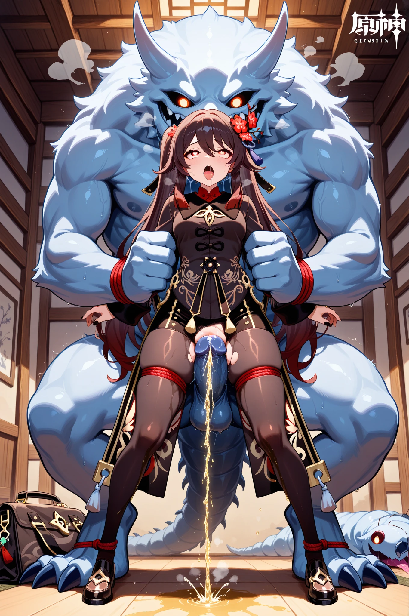 tamamo super breasts Plump big areola Ahegao big ass big waist Plump gang-raped by multiple black men exposed multiple black male onlookers slave market tamamo gangbang show tamamo gets fucked by a gorilla sex Fist fuck 3ways Maid clothes Skirt flipped by a gorilla