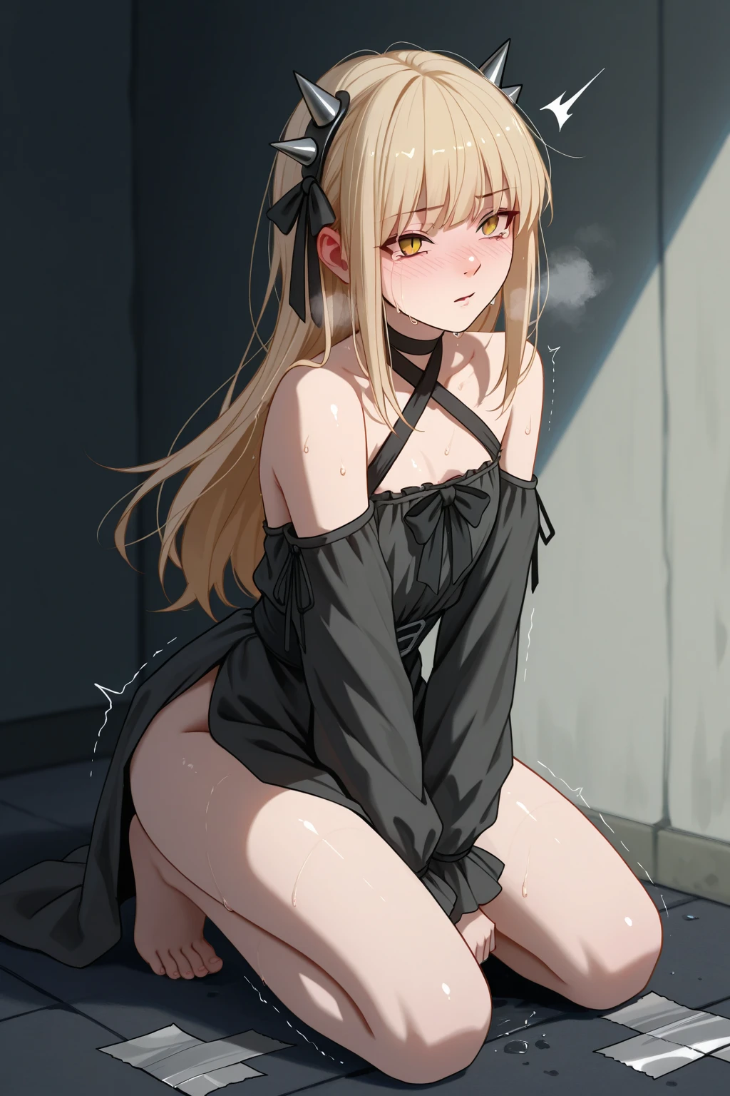 Highest quality, Super Resolution, 8k, (Delicate expression), Young face, One beautiful girl, Blonde pigtails, The perfect human body, Lift up your shirt, Small breasts, (Small breasts:1.6), The nipples and areola are pale pink., Beautiful Faces, blushing shyly, Straddle a man, Show your to your audience, She feels sexual pleasure, Heavy breathing, Sweaty bangs, Clenching teeth, Spread your legs in cowgirl position, Inserting penis into pussy, Have sex with the vagina, Photographed from an angle looking up at her, 