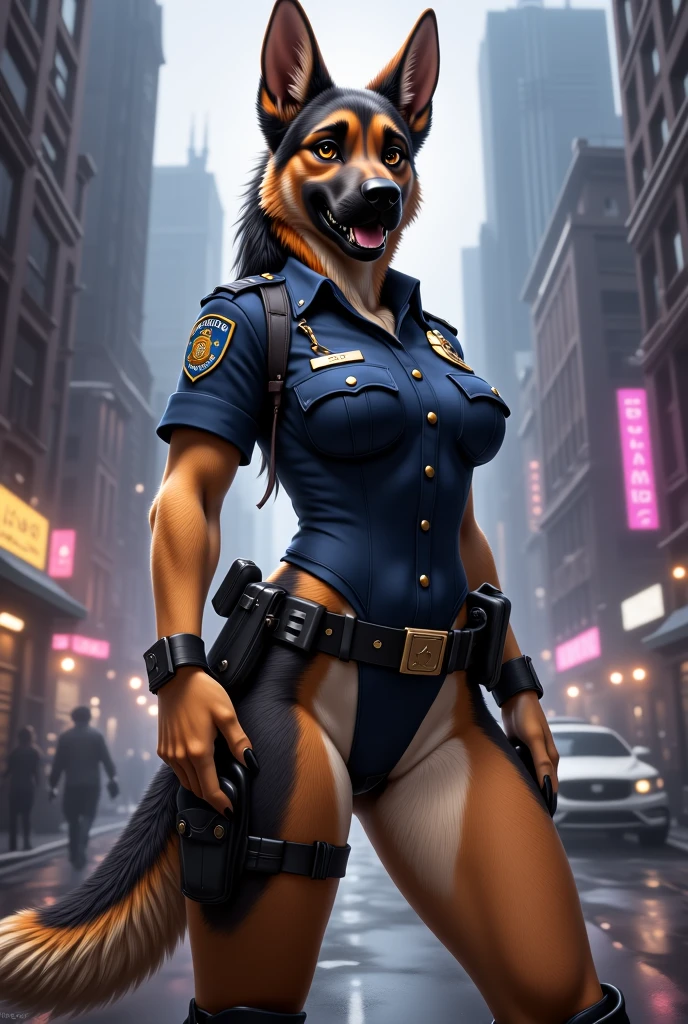 Sly Cooper, 8k quality, ultra realistic, 3d render, digital art, beautiful, cinematic lighting, slim, yellow jacket, black boots, , blue pants, Carmelita fox, inspector fox, female, confident, seductive, subtle abs, showing off breasts, showing breasts, open jacket, yellow jacket, proud, Ross Tran,ruan jia, uploaded to e621, zaush, foxovh, cenematic lighting, (((confident, seductive))), (((whole body showed))), (((correct position))), (((loving eyes))), (((full in love))), (((seductive))), (((seduction))), (((sexy))), (((full body commission))), (((solo))), (((full body commission))), (((laps invitation))), leather boots, leather gloves, black bra, pasties, face partially in shadow, glowing eyes, fierce, bdsm, dominate, dominant, stern, cop outfit, police uniform