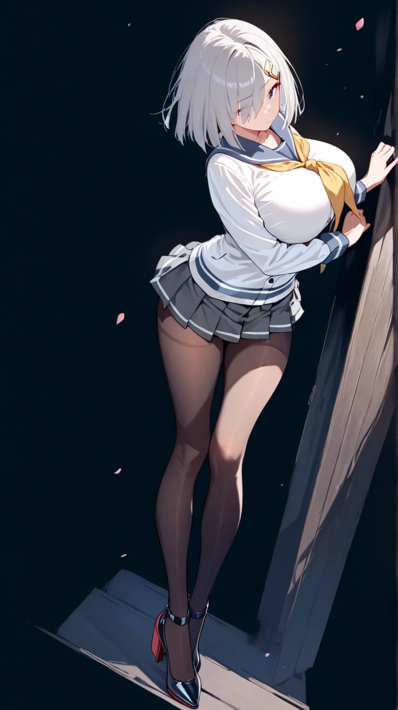 (nsfw),masterpiece,ultra detailed,sharp focus,high resolution,(night light at midnight,midnight,night,dark,:1.3),(tareme, cute girl),(curvy body),(back shot,from behind),high beams,seductive anime girl,(off-the -shoulder black blouse,elegant frilled blouse,boots,short flare skirt,white skirt,naughty undies:1.1),necklace,earring,(blonde hair:1.2),(peace sign,double peace:1.1),(tanned skin:1.3),(blushed:1.3),(squatting on ground,spreading legs),(at off street,back alley:1),(black armpit hair,pubic hair),(wet skin,saliva,opening mouth:1.1),,(bukkake:1.1),smile,arms up