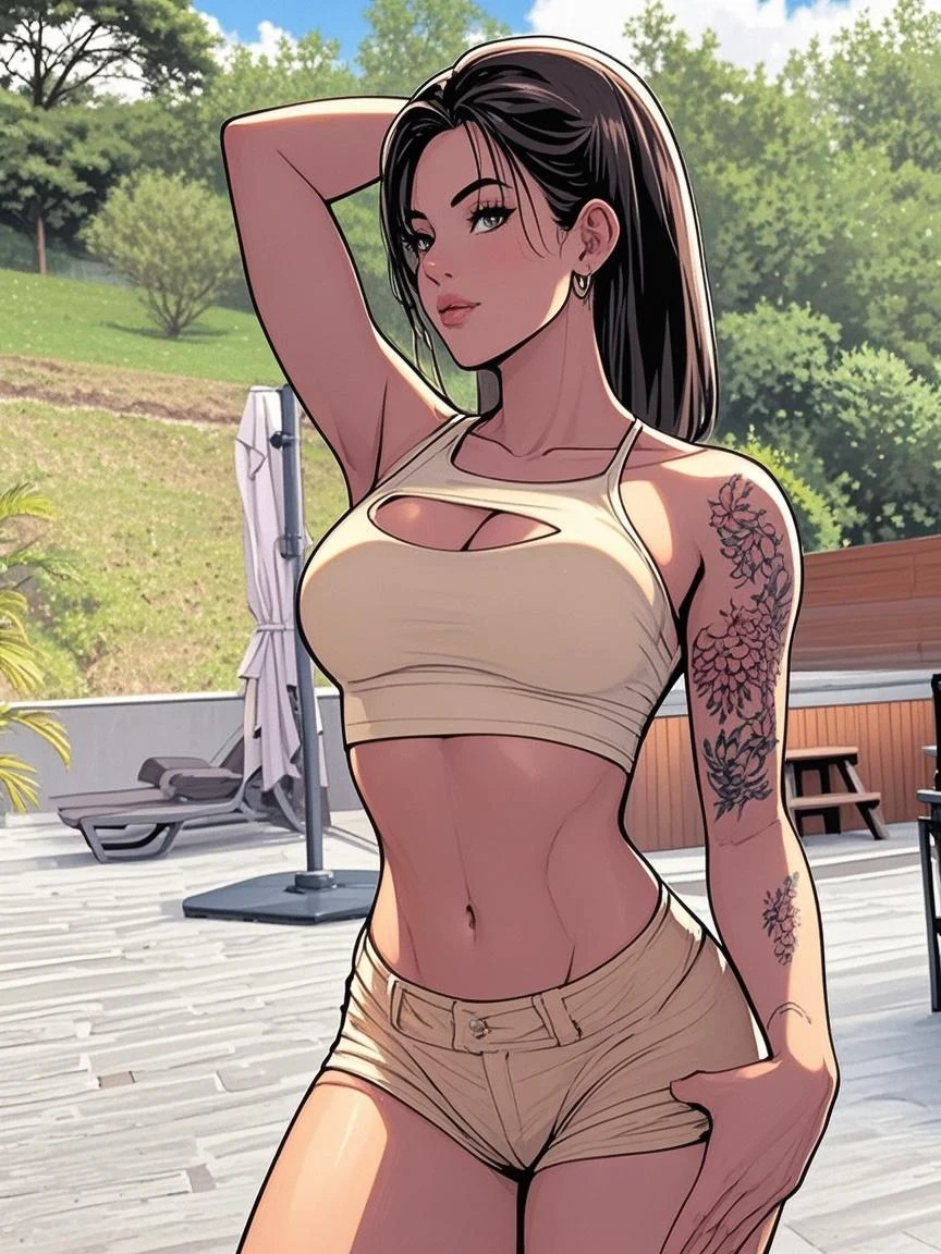 1 girl, pharah from overwatc, aidxlv05_neg, (SuperQuality:1.0) ~ (SuperQuality:1.2)