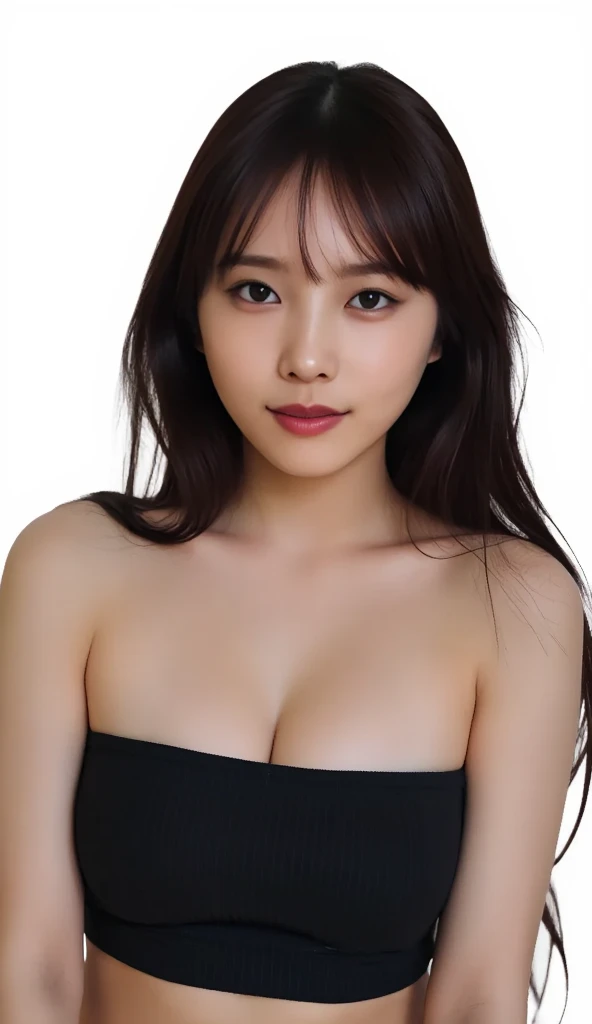 20-year-old woman, Dark Theme, Calm tone, Calm colors, High Contrast, (Natural skin texture, Hyperrealism, Soft Light, sharp), Simple Background, slim body with Large Breasts, (Large Breasts: 1.6), hugeなおっぱい, Large Breasts, Chest is larger than torso, huge breast, huge , 優しいsmile, Sitting, Beautiful and detailed ideal hair、(Beautiful big boobs:1.7)、Natural color lip、smile、20-year-old girl、cute、sexy shot looking at camera、(highest quality: 1.3), (masterpiece: 1.3), (Very detailed: 1.3), (wallpaper, One Girl: 1.1)、(Detailed hands and fingers:1.2)、(Super Oily, Very detailedな光沢のある肌:1.1)、 Brown Hair、Swinging Hair、Beautiful sister、Beautiful fine details, Medium Hair, Big ample breasts, Random sexy poses