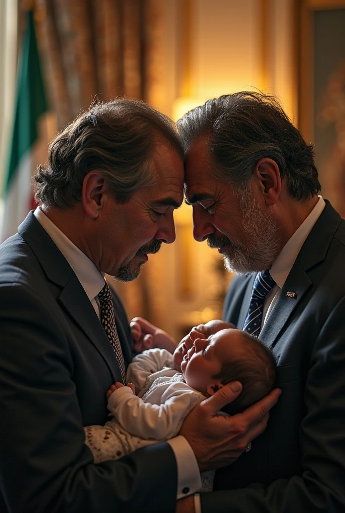 Lula having a child with Bolsonaro