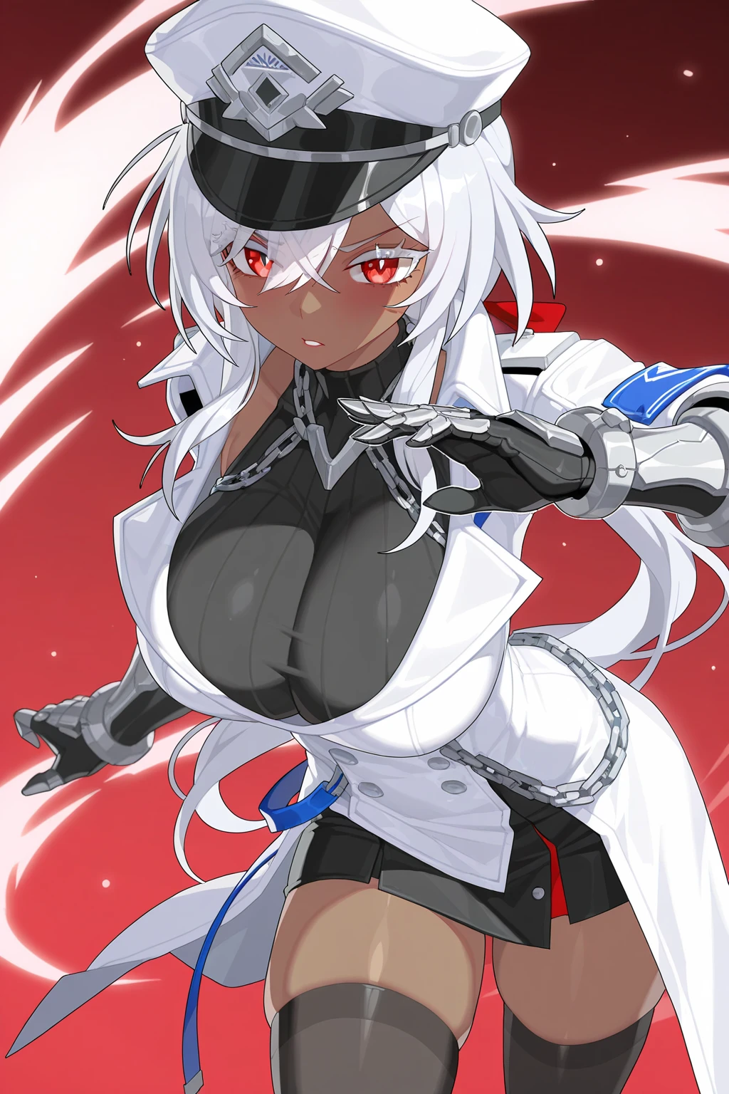 NSFW, arlecchino, arlecchino from genshin impact, big tits, super huge tits, cool girl, a quiet and serious girl, badass, firm expression, sex pose, erotic model pose, full body, POV, hot milking, mommy, will dominate me, pretend to blowjob, hot body, lewd girl