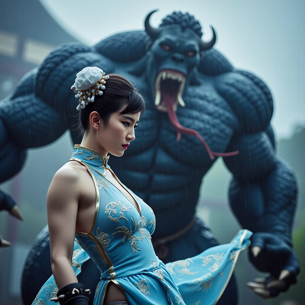 (antro)) Officer Flint, dragon, ross tran, by ruan jia, by zaush, by foxovh, by lindasexyrobutts, by cervina_7, by sligarthetiger, best quality, masterpiece, Illustrataion, wallpaper, 1 girl in, Aggressive Female Dragon and bestial, ((red scales 2,2)), ((sharp and thorny scales: 1,3)) Scaly skin, ((large claws)), ((black claws, dragon face: 1,2)), ((dragon face: 2,3)) muscle, tomboy, thicc, ((beast:1,2)), ((spiky hair:1,2)), ((spiny hair)),red party dress, white horns, yellow eyes, sharp and pointed teeth. , reptile face, white tips like a crocodile, human body, scaly skin, ((red party dress: 1,2)), hairy art drawing, city background, aggressive, gold bracelets, single, hair, cut mohawk hair on one side, 3 point piercings in 2 rows along muzzle, dragon, multiple gold piercings in ears, yellow eyes, bright eyes, gruff female dragon and discolored girl, eyes and face rough and extremely discolored , ((red dragon: 2,2)), ((aggressive dragon: 1,2)), beautiful faded eyes, natural turn, looking at viewer, horrible thighs, big butt, tall figure, curves, feminine, pretty, breasts big, natural breasts, tail, tall, aggressive, cocky and with a superior attitude. expression, wide hips, thin waist. marked abomen, wide hips, big ass, giant breasts, aggressive, Tomboy, ((sexy and powerful poses:1,2)), ((volcanic background)) showing the muscles of his arms and taking a step forward, ((powerful postures)) Placing one hand on his waist and the other showing his biceps, ((showing his muscles1,2)) raising one hand to show his muscles. ((Hairy appearance more animalistic than feminine: 1,2)), broader muscles ((wild:1,2)). 8K.