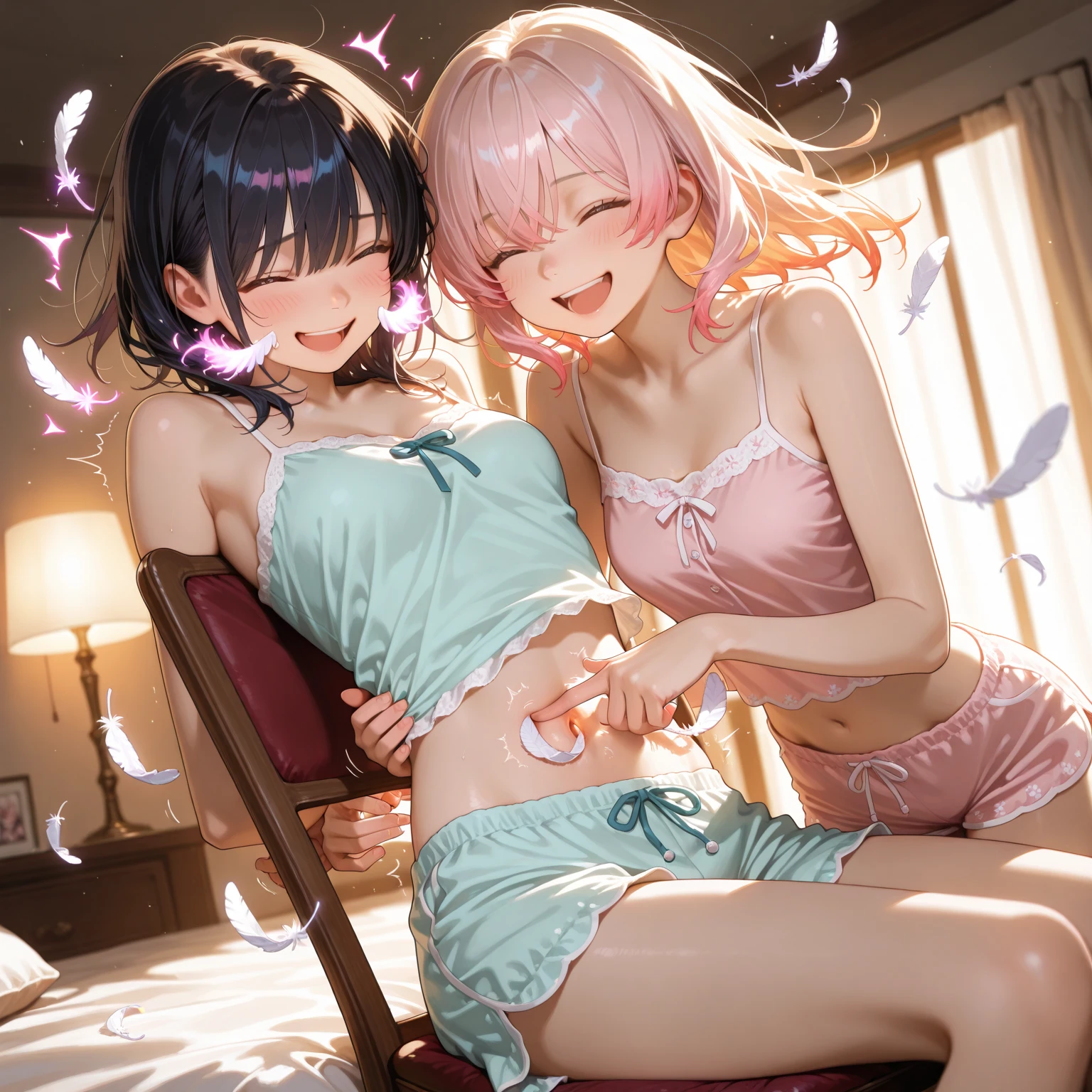 younger sister、Young、pantiesが床に落ちている、白のコットンpanties、panties、used underwear、Crotch stain、Discarded underwear、panties単体、Laundry basket、Striptease、A lot of underwear scattered around、Underwear is scattered、床一面たくさんのpanties、Very small room、Undressing scene