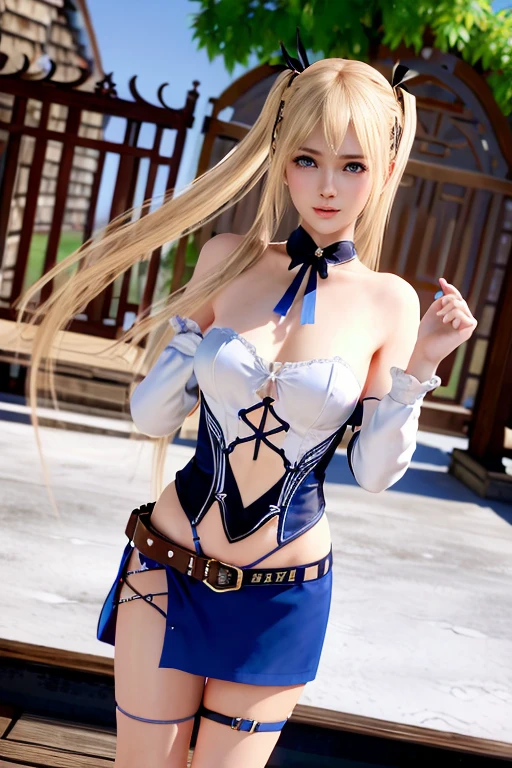 Small breasts、Marie Rose、blondehair、Wave hair、thigh high boots、Beautiful super long straight silky hair shining dazzling golden color、bright expression、Blonde girl posing with white top、Long golden bangs between the eyes、 、Shiny cheeks、Real life girls、16yo girl、Beautiful girl in shining golden platinum blonde、Beautiful big bright blue eyes、