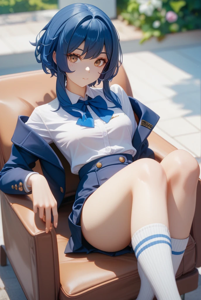 1boy,top-quality、Full limbs、complete fingers、slender、ssmile、Wearing a school swimsuit、Wear knee-high socks、darkened room、Cover your crotch with both hands、hide your chest with both hands