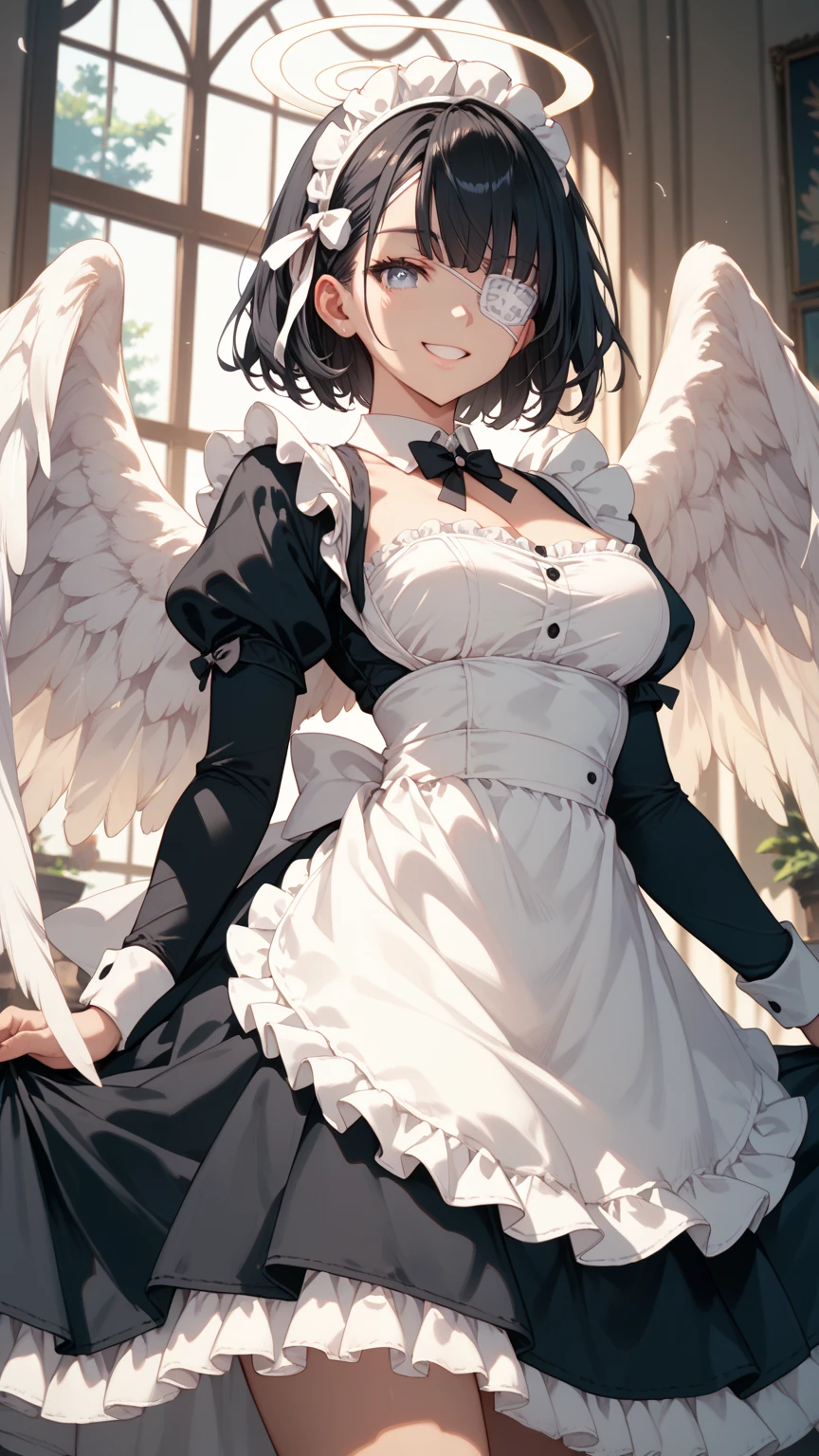 {{{masutepiece}}}, {{{Best Quality}}}, {{Ultra-detailed}},  {{extremely delicate and beautiful}},(nffsw), (Best Quality, in 8K, 32K, masutepiece, nffsw:1.2),elementary student、a photo of a cute girl,8-year-old girl、 of the highest quality, Best Quality, Realistic, Unity, 32k wallpapers, Official art,(Childlike body),(child),(Luxury Maid Clothing:1.5),｛Maid costumes｝、（long  skirt）、(no-pantie:1.5),(Gorgeous headphones:1.3),(A big smile:1.3),(Sweaty skin:1.5),（Juvenile body）,(Unripe々Shishi Body）、Black hair,(Very short hair:1.3),,(,(Full body:1.2),｛Sexy body｝、(skirt rift :1.7),(Not wearing shorts?:1.3),（I'm not wearing panties）,｛pubick hairｵﾏﾝｺ},、、、(Mid summer:1.5),(Angle from below:1.5),(Spread legs),（clean legs）,childishｵﾏﾝｺ、The shape of the pubic area is clear、rather small breasts、flat breast、｛｛Dress is sheer｝｝,｛lace dresses｝,{{The pubic area is protruding}}、｛｛Pubic Area Show｝｝、｛Dress with visible nipples｝,,{Papillae visible through clothes｝,｛Pink papillae｝、pointed papillae 、｛｛pointed Nipple｝｝、ｵﾏﾝｺthe shape of the is clear、｛Pink},Pink、、,｛｛Bold open-legged pose｝｝、｛Vulgar poses｝