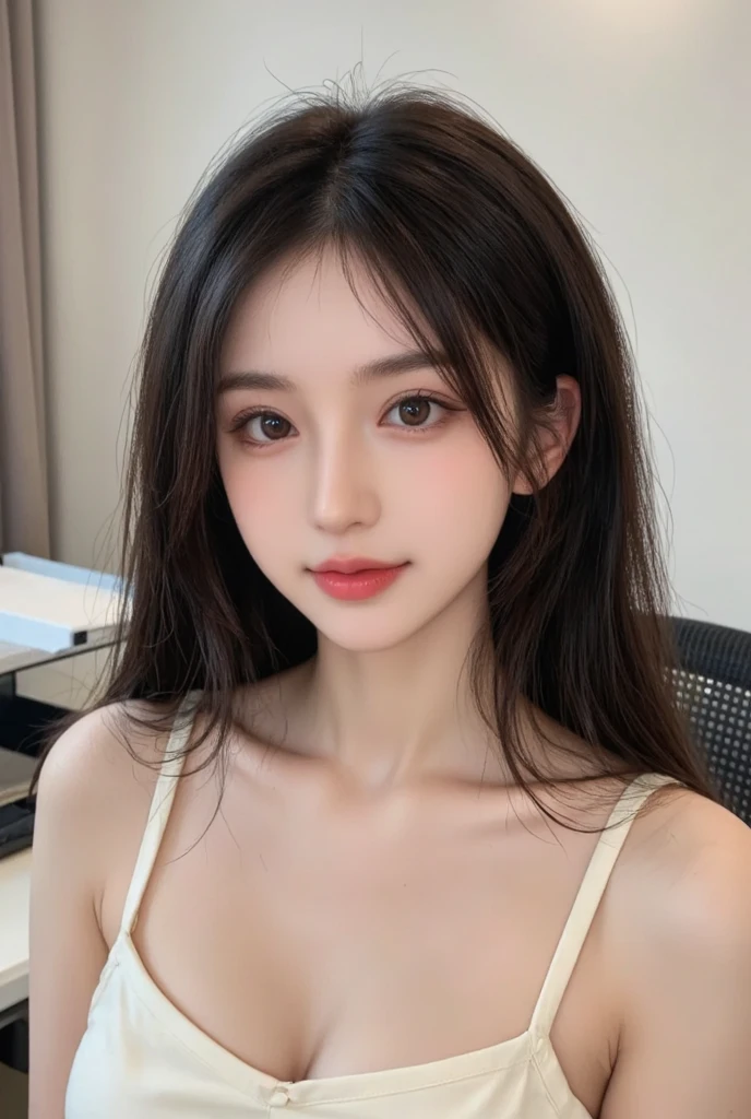 ((Realistic lighting, top quality, 8K, Masterpiece: 1.3)), Clear Focus: 1.2, 1 girl, Perfect Body Beauty: 1.4, Slim Abs: 1.1, ((Dark Brown Hair, Big: 1.3)), (Accelerate: 1.4), (Outdoor, Night: 1.1), Street, Ultra Slender Face, Fine Eyes, Double Eyelids, Exposed Cleavage, Incredibly Absurd, Messy Hair, Floating Hair,