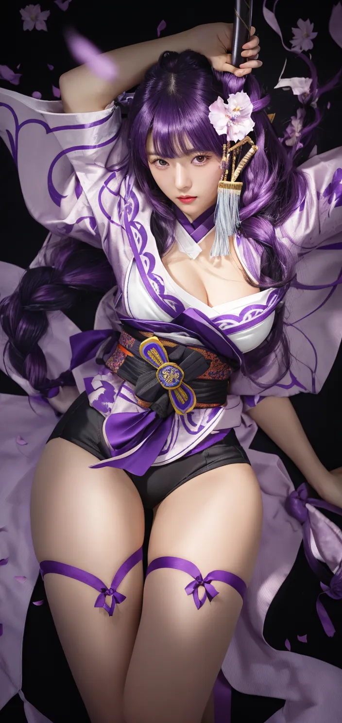 A woman in a white dress and a purple dress poses on the bridge, seductive anime girls, beautiful and seductive anime woman, Anime goddess, Detailed anime artwork, small curvaceous loli, Detailed key anime art, Beautiful anime girl, cute anime waifu in a nice dress, detailed anime art, Beautiful anime woman, Beautiful anime artwork, clean and meticulous anime art, Guviz
