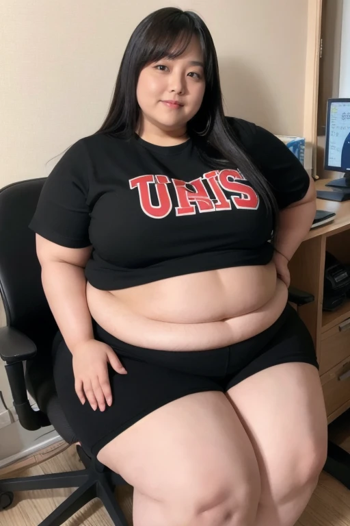 Fat ??? girl , age 10 years , very fat , obese , extremely fat , full body , at the school 