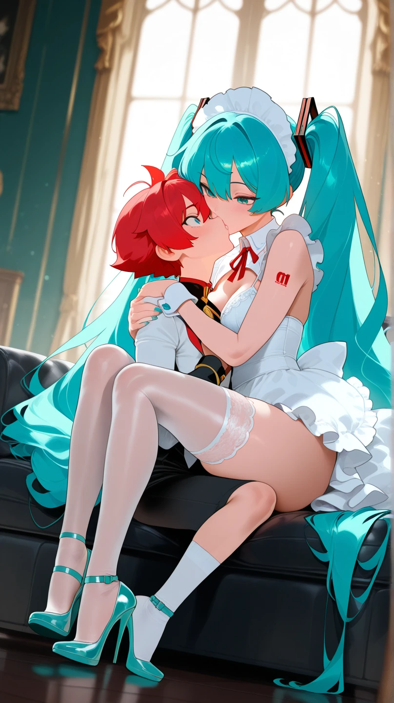 2girls on the bed, kissing each other's ass, photo from behind, hight resolution, top-quality, ultra-quality, The ultra-detailliert, lighting like a movie、full of sweat、Wearing sweat、(((((sexy precure)))))、、、((My whole body is sweaty、after sex、show off your pussy、beautiful nipples))、Obscene atmosphere、((((not wearing underwear、accurate anatomy))))、
