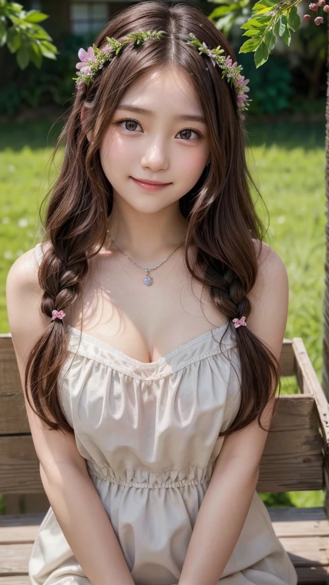 blush,14 years old,small breasts,winter,european cityscape,long hair ponytail,winter clothes,plaid shirt,long skirt,close up of face,((8K, Raw photo, best quality, muste piece:1.2), (Reality, photorealistic:1.4), (Highly detailed 8K wallpaper), Depth of the bounds written, cinematic lighting, soft light, detailed beauty eye,Shiny and smooth light brown ponytail, asymmetrical bangs, shiny skin, super detailed skin ,high resolution, high detail, detailed hairstyle, detailed beauty face, hyper real, perfect limbs, perfect anatomy ,1 Japanese girl,famous japanese idol, perfect female body,shy smile,short eyelashes,double-edged eyelids,look straight here,Hair style is ponytail,