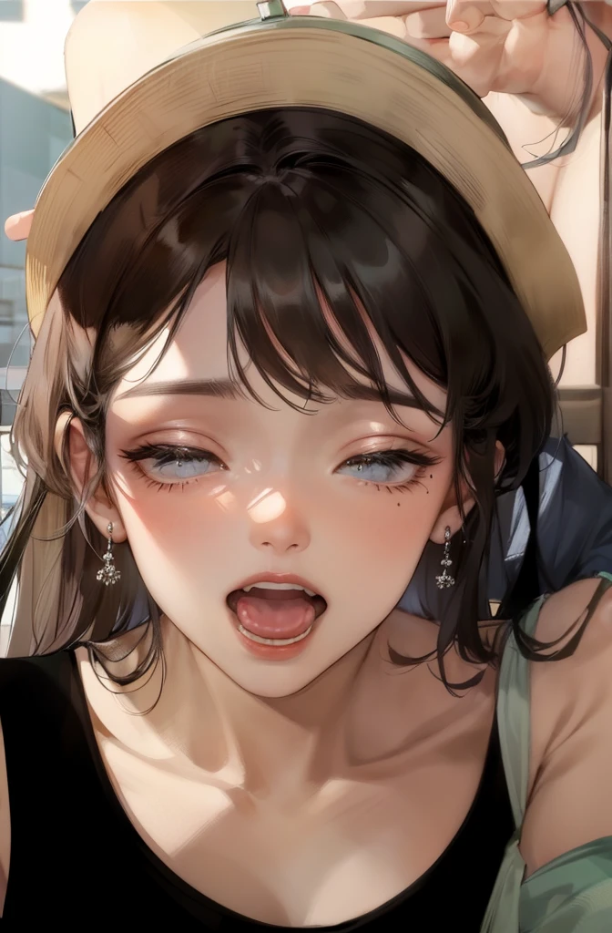 topquality, beautiful lights, Ultra-Precise Images, (Masterpiece, best qualityer: 1.1), (??????, Screaming, terrified,, Crying: 1.1), (NSFW1:1), (((Dark Background)), transparent swimsuit,none underwear,large chest,protruding style,Forced