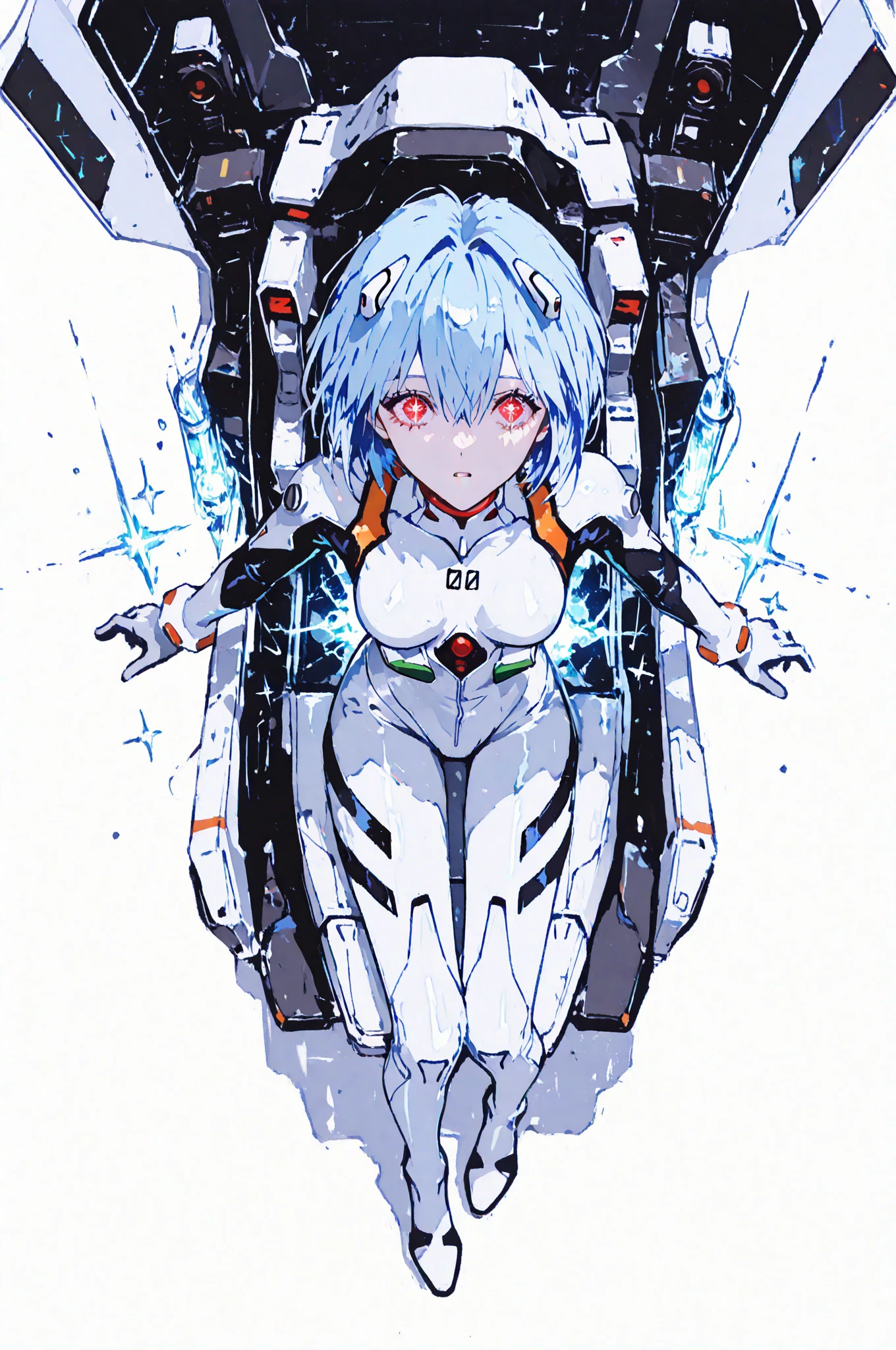 {{{{{{prosthetic limbs}}}}}}{{{{{{{Close your eyes}}}}}}}((((((((,dead-robot,Standby,Upright dormancy soaked in water))))))))
((masterpiece)), (((best quality))), ((ultra-detailed)), ((illustration)), ((disheveled hair)){{{A laboratory with lights off}}}{{{熄灯Blinking indications on the body}}},{{Barcodes and QR codes on the body,Glowing lamp}}((Human skin)),((Silver short bob hair)),(full bodyesbian),boobgasm,Gray wire,Technologie,white laboratory,Inserted by a robotic arm,Inserted by gray wires,petite,Assembled by a robotic arm,Large wires are inserted into the back, of robots(droid),((teens girl)),((Human skin)),((Silver short bob hair)),(full bodyesbian),boobgasm,Gray wire,Technologie,white laboratory,Inserted by a robotic arm,Plugged in by gray wires