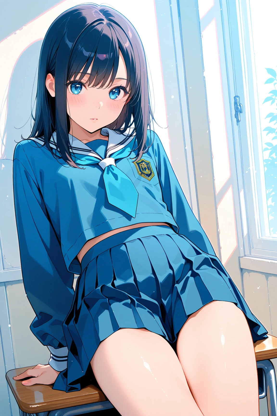 (best quality, masterpiece, RAW photo,ultra-detailed:1.2), <lyco:GoodHands-beta2:1.0>, 1girl,solo,asakuraryouko, slight smile,
<lyco:add_detail:0.6> <lyco:Asakura_Ryouko-05:1.0> micro mini skirt, spread legs, longhair, show panties