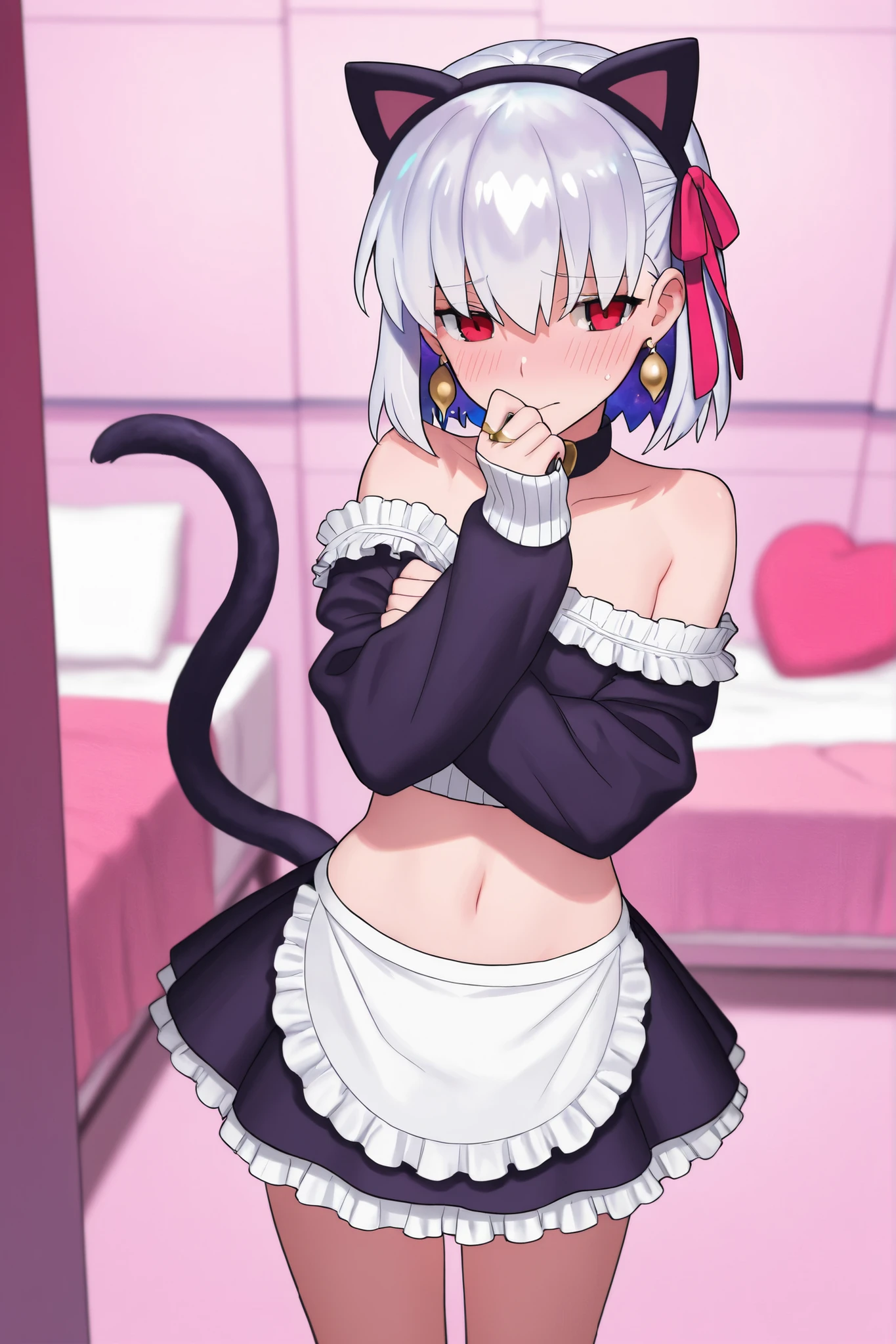 NSFW,masterpiece,Highest quality,High resolution,Super detailed,Shishirabotan\(Hololive\),Double Odango、flower、Side Lock、Lion's tail、White kimono、Off the shoulder、fur ornament、Black Hakama、Short skirt,blush,(In heat),(I feel),(Ahegao),Prostitute,(Red light district),Japanese-style room,Sexy pose,(Seduce),heart,High quality open crotch panties,(Squirting),(Middle-aged men),(Having sex),Insert the penis,Creampie,Bukkake,From the back