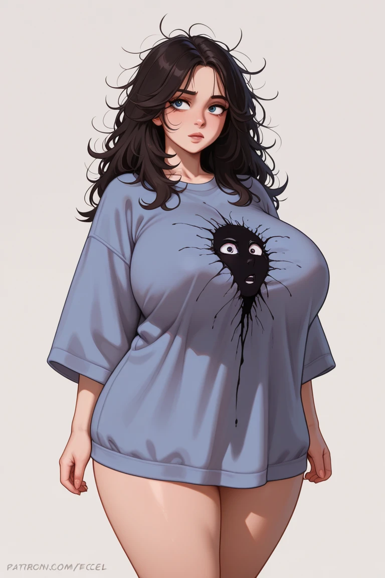 Super precise and super detailed anime illustrations,
pregnant girl,black twintail,Leopard print bodysuit,
Leopard print ribbon,