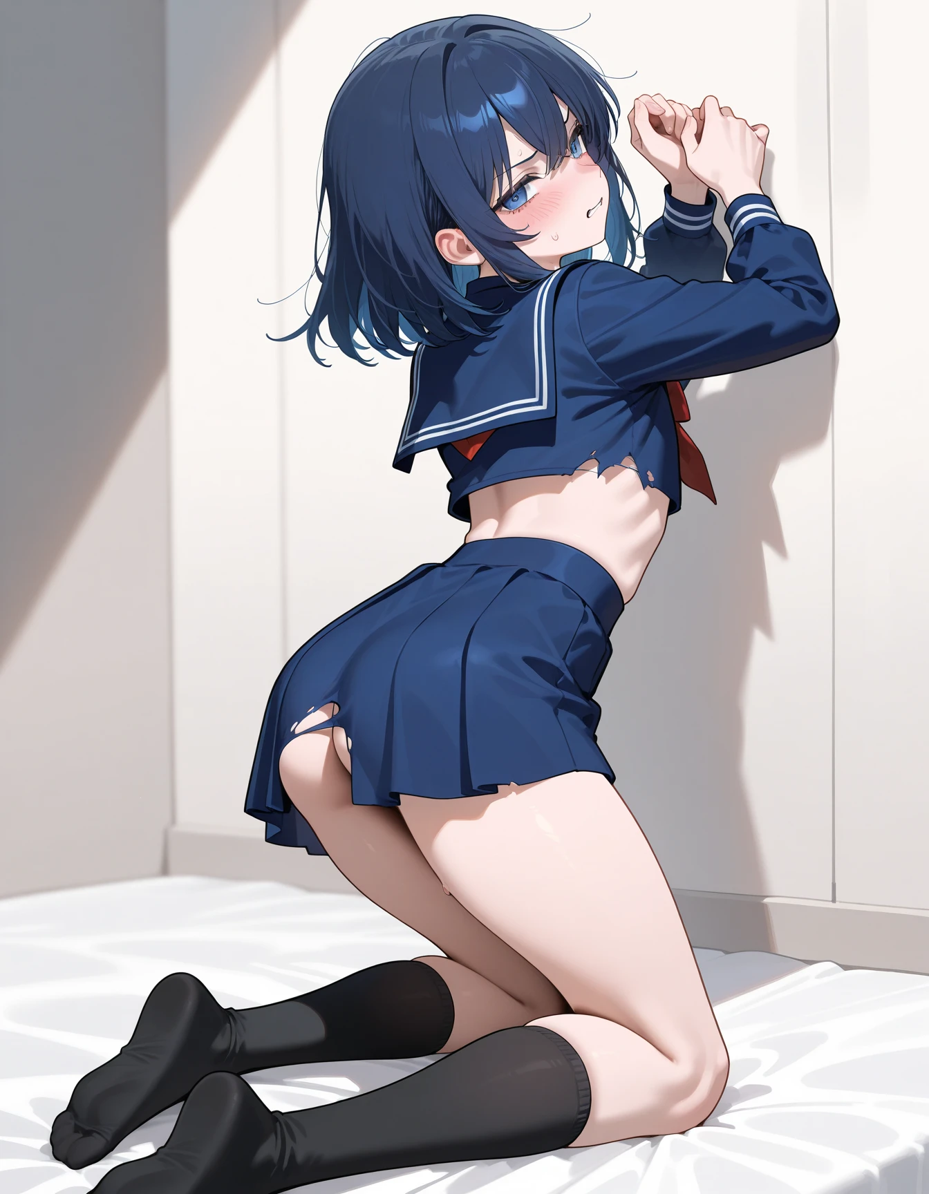 Beautiful hands Beautiful fingers Pinching skirts