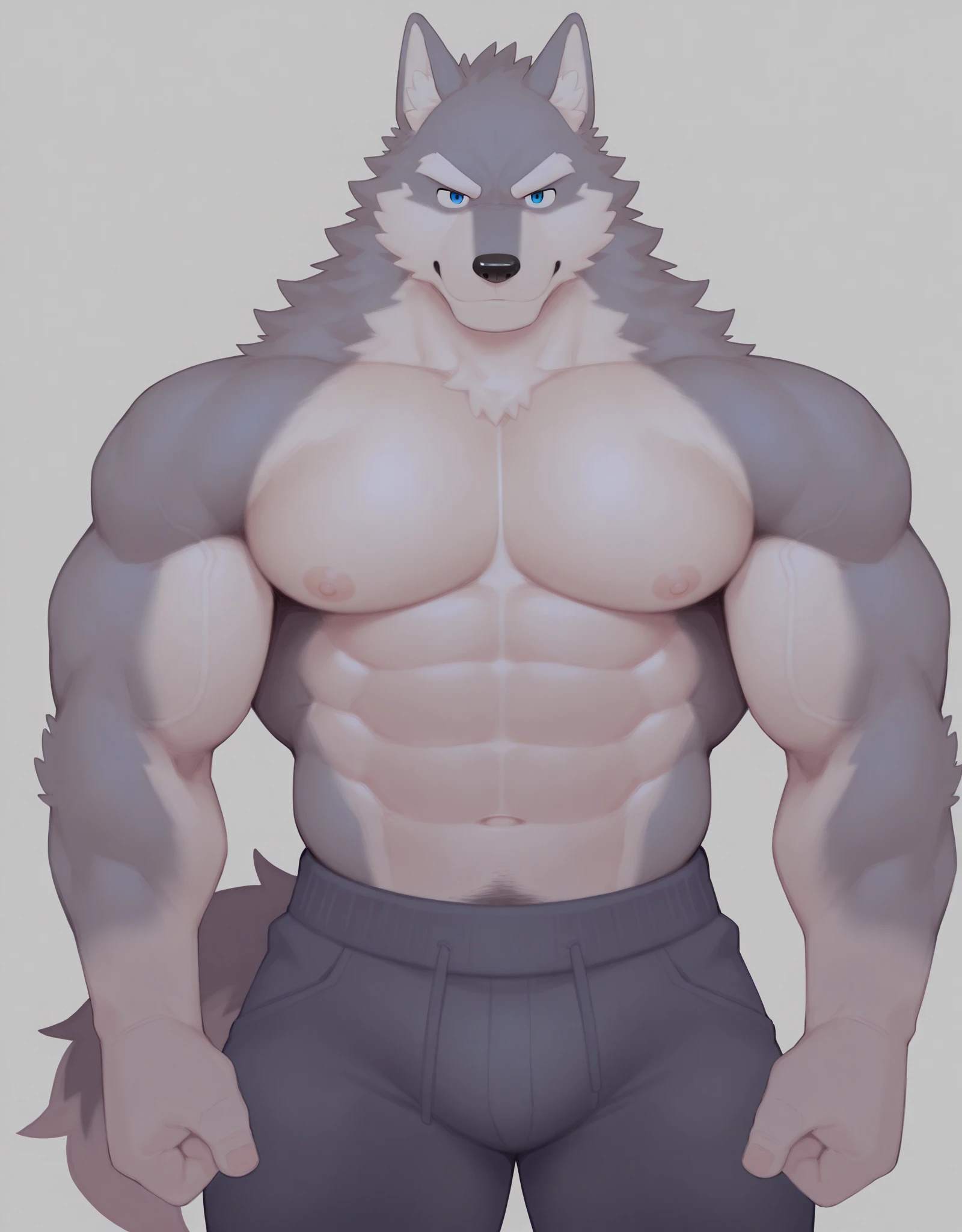 by chunie by catsudon by retros, male, ridiculuous, ((Mature male)), ((Bearded)), ((Mustache)), felid, solo, ((lion, tail)), (white silver hair), facial hair, facing viewer, ((Highly detailed face)), (((Grandpa Figure))), ((smilling)), (happy), grey abstract background, ((Black t-shirt)),((Erect penis)), smile, ((((wise)))), ((DILF)), Sweating, ((glistening body)),(Full body Shot), dad bod,UHD,Nipples anatomically correct, super detail,highres