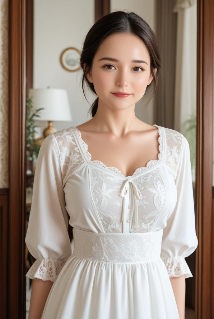 1girl, bellissima, solo, full body