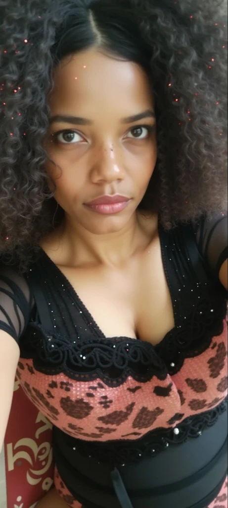 there is a woman laying in bed with a cell phone, taken in the early 2020s, profile image, around 1 9 years old, selfie of a young woman, 18 years old, alanis guillen, headshot profile picture, profile pic, 30 years old woman, 3 0 years old woman, her face framed with curls, Big tits, huge tits, no clothes, sexy, cute, minimal clothes, thick, bbw, chubby stomach, thick nipples, nipple piercings, large areola, hard nipples, piercing through shirt, nipples hard through shirt, busty, major cleavage, naked, ripping through top, spilling over sides, bra too tight, giant tits, extra wide hips, upper body zoom in, showing off huge tits, fat stomach, see through top, fat bbw, large areola showing, major cleavage, latina, down to stomach, wide hips, sexy, upper body zoom, thick arm, showing off , top half only, showing only upper, only a bra, showing off cleavage