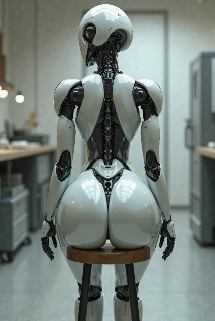 Robot wiping a wet wipe on the ???? 