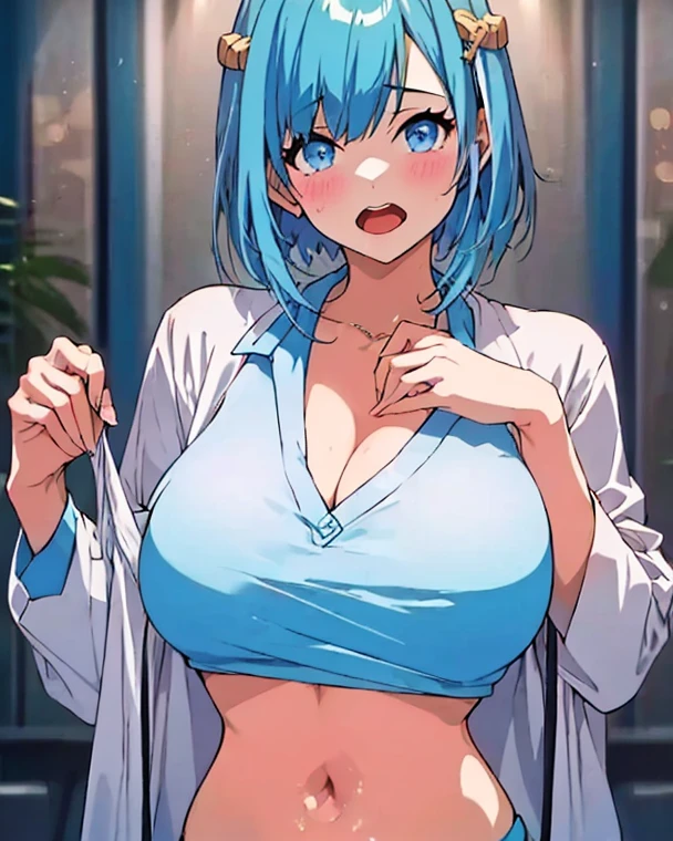 masutepiece,Best Quality,(Absurd realistic structure details),(High resolution complex and detailed text quality),(High-resolution microstructure、High poly 3 boobs boobs boobs boobs boobs D rendering correction),Methods of geometry,Careful explanatory anatomy, 

BREAK,



1 beautiful girl, 1 person,Solo,(Cute:1.5),(Chibi:0.6),(kawaii:1.5),(Lori:0.5),( girl),Very detailed,colourfull,highest details,Clear skin,Beautiful skin,Shy,Very detailed,colourfull,highest details,Clear skin,Beautiful skin,Shy skin,1 beautiful girl,{Heterochromia,blue eyess,verd s eyes:1.9},star eye silhouette, BREAK,(pale blue hair, Medium length:1.4),(Side Ponytail,A little curly hair,Single-sided twisted blade,Princess Cut:1.3),(cleavage of the breast,Large breasts,Beautiful , gleaming skin,Clear skin, Beautiful skin,(best quality face),(Top quality glowing eyes), (The best smile,Doya face:1.45), BREAK (Pink Theme:1.4), (Vivid colors:1.3), (s Pajamas:1.45), hugging a teddy bear, Sparkle effect, random colored petals, Many petals, Fluttering petals, prismatic effects,

BREAK,(morning), inside in room,Gothic bedroom, a canopy bed,huge window,naked girl poster,coke,on  back, tusk, Open mouth, Looking away,depth of fields,

 BREAK,wakame,wakame,wakame,(Cowboy Shot:1.4), 

BREAK,(Blurry background:1.3),(absurderes, hight resolution, Super Detail Art),cel shading,Clear Color, Lonely optical effect, Beautiful pictures, Bright glow, mystic atmosphere,(Close-up of girl:1.1), Mystical light particle effect,manga influence, clean line drawings,