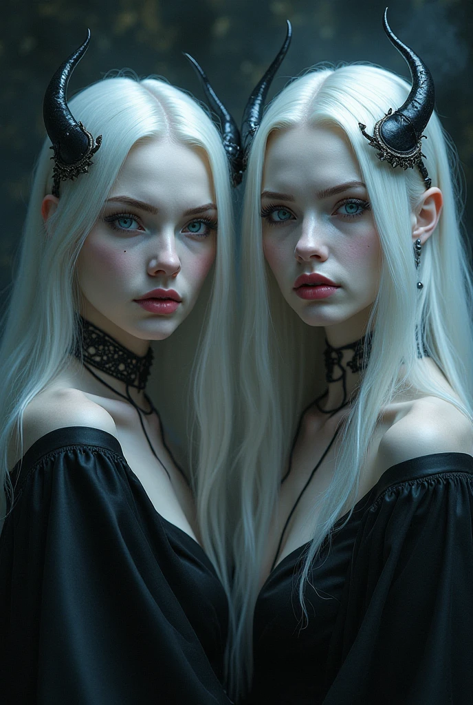 a blond woman with long white hair in black bikini top and black pants, standing, full body, pale goth beauty, perfect white haired girl, with long white hair, very beautiful elven top model, pale white skin, with white long hair, pale hair, with pale skin, pale fair skin!!, very pale white skin, extremely pale white skin, very beautiful goth top model