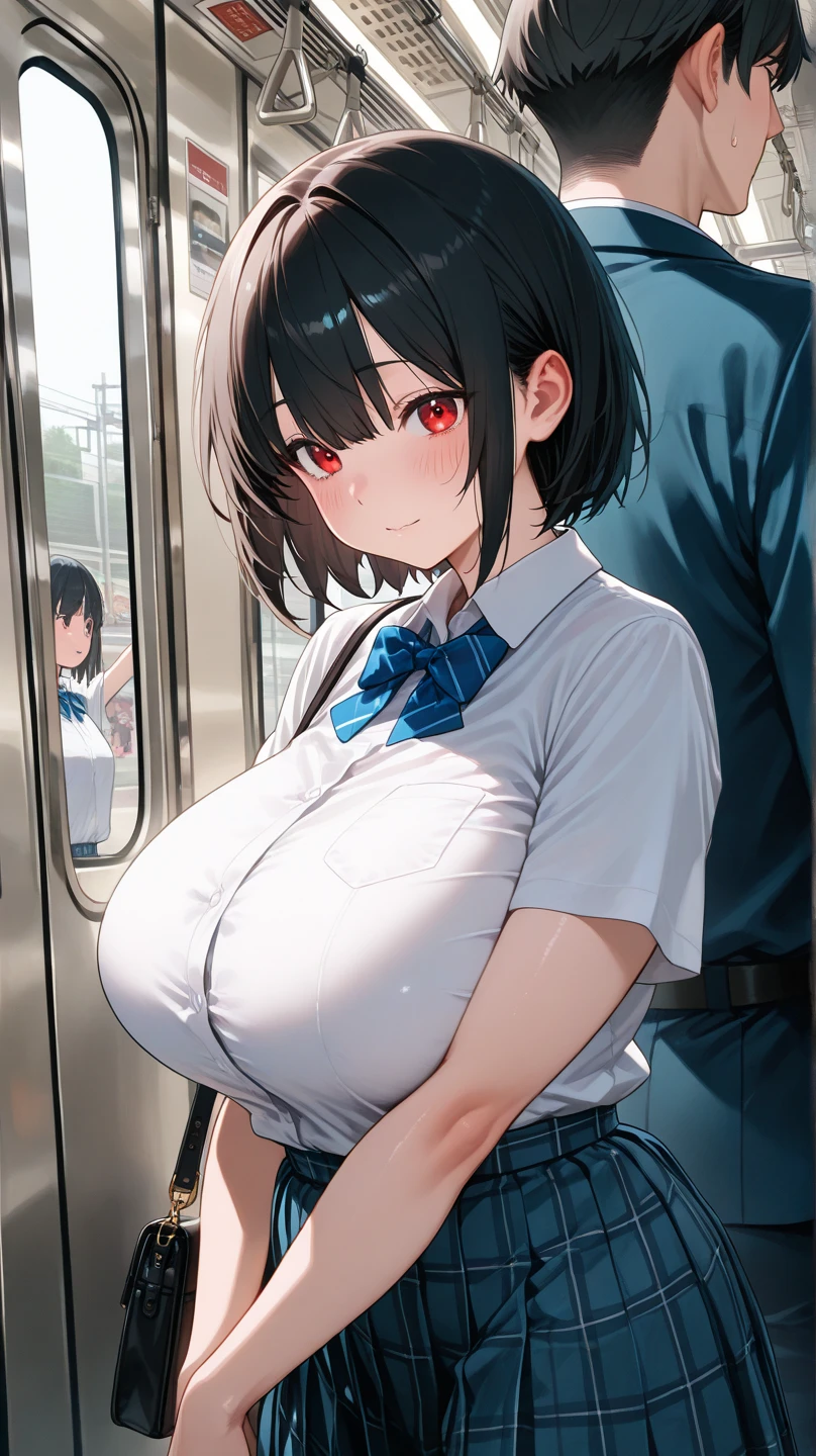 ((Best Quality, 8k, Masterpiece: 1.3)), Focus: 1.2, Perfect Body Beauty: 1.4, Buttocks: 1.2, ((Layered Haircut, Big Breasts: 1.2)), (Street:1.3), Bandeau Dress: 1.1, Highly Detailed Face and Skin Texture, Fine Eyes, Double Eyelids, Whitened Skin, Long Hair, (Shut Up: 1.3), Full Body, wearing randoseru backpack, (randoseru backpack:1.2), NFSW, (((showing breast, exposed breast))), (((nipple))), (((naked, nude))), sexy, lewd, (((loli))), cleavage