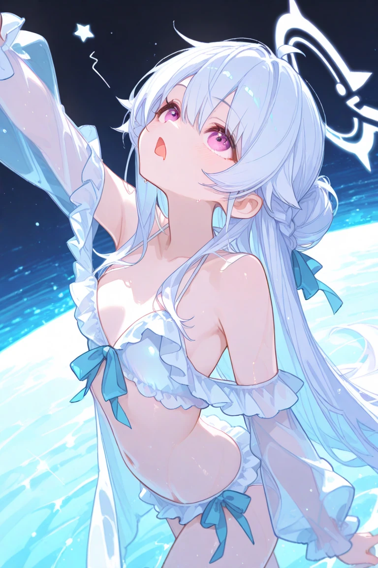 This is in a dark cage、鎖で手を縛られている拘束されているnakedの女、She has a grey lob and a short bob、Small breasts、Small breasts、全naked、naked、Masturbation、Masturbation、I can see her breasts, navel, vagina, clitoris and labia majora.、一糸纏わぬnaked体、R18 Illustration、I can see her breasts, navel, vagina, clitoris and labia majora.、She is looking down in despair、Chains are wrapped around his wrists and he is suspended from above、Arms are chained above the head、Captive Girl、Slave Girl、arms raised above head、Restraint Girl、There is a cut on the cheek、My body is restrained by chains、The chain is digging into the girl&#39;s stomach.