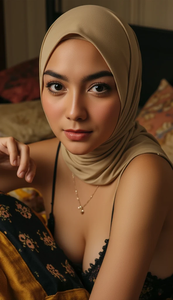 Hijab big breast realistic