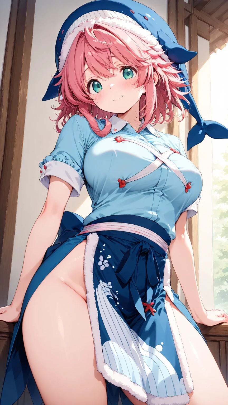 Double V,from the front,Pay attention to the panties,Crotch seam, Quality underwear,{{{Printed panties 1.1}}},break,
Zetadev, Braiding, Hair Intake, Twin tails, hair band,,dress, {{{pink dress}}}, Gloves Blush, bow, Frills, hair , clavicle,Idol, flower,,Hello heels,
,break,
from the front, {{{Shadowed face}}}, mock, arrogant,Looking from above,laugh at,Laugh out loud, Smile, Open your mouth, Looking down at the viewer, masterpiece,Absurd, beautiful detailed face
break,
,Squat,Looking down at the viewer,Squatting,
(Lower Body Shot, View from below, from the frontの眺め:1.5), Very low angle,Looking down at the viewer,
((Tabletop,High resolution)), Tabletop, Highest quality, , Absurd, Perfect Skin, Detailed skin texture, Ultra-detailed, 8K, Intricate details, Beautifully detailed face,High resolution, One girl ,from the front.(Very big boobs)
indoor,locker room