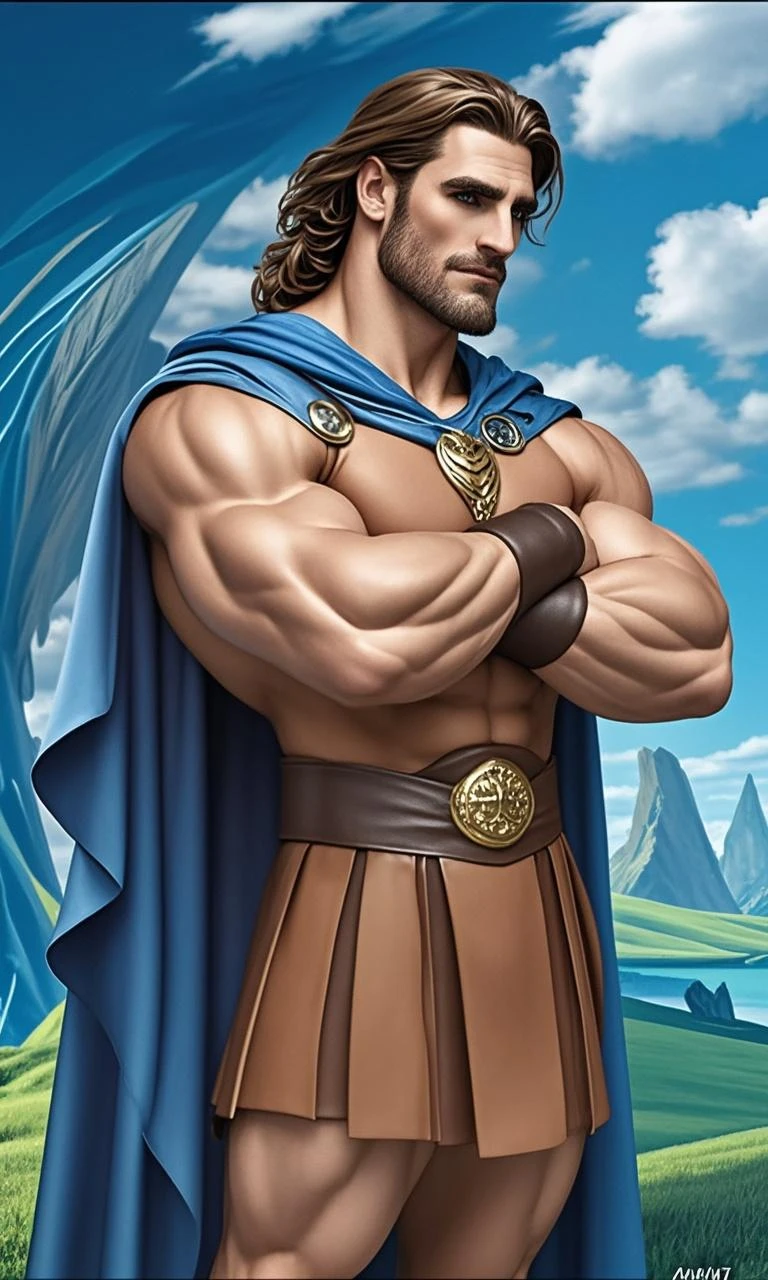 Deus grego, de melhor qualidade, poseidon