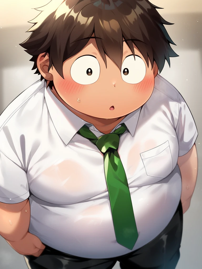 ((androgynous)), beautiful, (very short hair), (pudgy face), ((beefy)), (ikemen), ((boyish)), (handsome), (cool), nipples, (overweight)