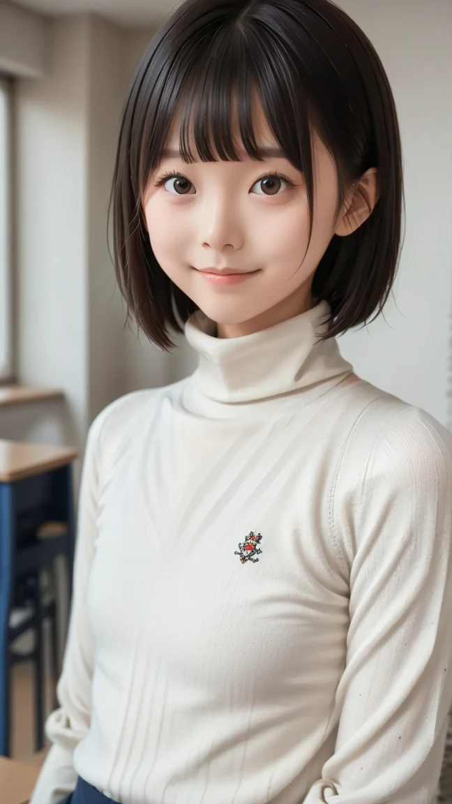 8K, ultra-realistic, highly detailed, photo-like. Natural cinematic lighting, soft shadows, lifelike skin texture, shallow depth of field.
A Japanese woman in her 40s with short pixie-cut brown hair, wearing a thick winter coat and a scarf. Calm expression, looking directly at the camera. Natural skin texture, mature and realistic facial features. The background is a softly blurred winter urban scene. (((Fully clothed))) (((Realistic middle-aged face))) (((No excessive beautification))) (((Upper body chest-up portrait)))