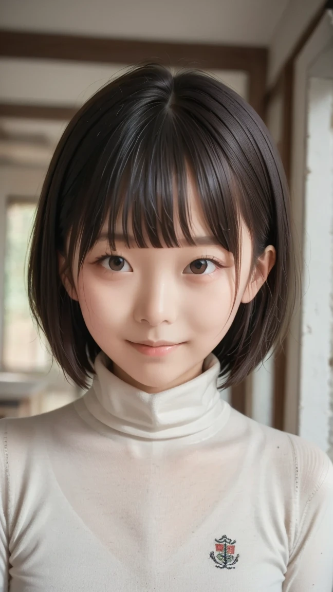8K, ultra-realistic, highly detailed, photo-like. Natural cinematic lighting, soft shadows, lifelike skin texture, shallow depth of field.
A Japanese woman in her 40s with short pixie-cut brown hair, wearing a thick winter coat and a scarf. Calm expression, looking directly at the camera. Natural skin texture, mature and realistic facial features. The background is a softly blurred winter urban scene. (((Fully clothed))) (((Realistic middle-aged face))) (((No excessive beautification))) (((Upper body chest-up portrait)))