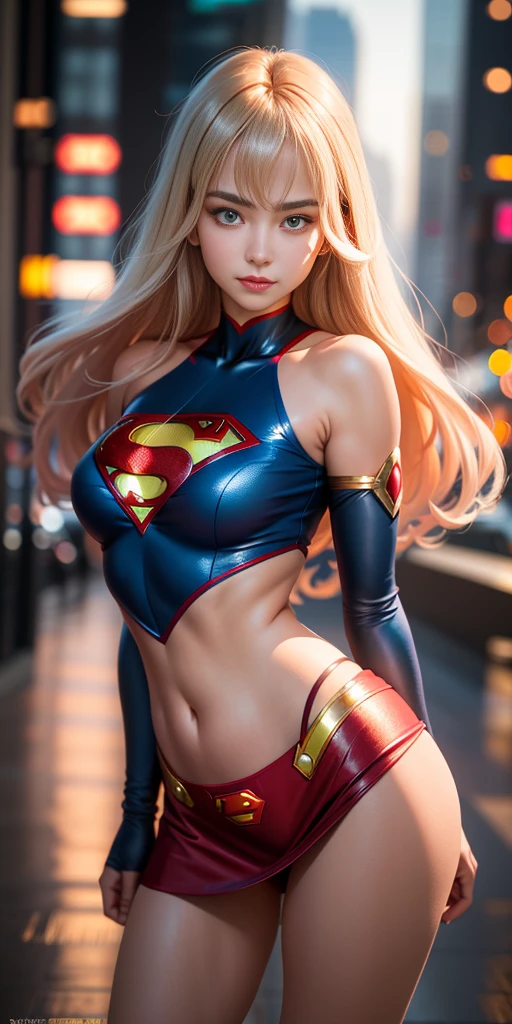 Supergirl nsfw:1.3, masterpiece, best quality, high quality, high definition, high quality texture, high quality shadow, high detail, beautiful detailed, finely detailed, extremely detailed cg, detailed texture, a realistic representation of the face, realistic, colorful, delicate, cinematic light, side lighting, Lens Flare, Ray tracing, sharp focus, (1girl, __focus__:1.3), (complex details, makeup, PureErosFace_V1:0.5), (detailed gorgeous and delicate face, detailed gorgeous and delicate eyes, a perfect face proportion, highly detailed skin, detailed skin, best ratio four fingers and a thumb, arms under chest, large medium breasts, wide hips, flat belly, slim and thin, __fashion__, __hair__: 1.3), __location__, no hands, no more hands, no lost fingers, superman symbol S, blonde.
