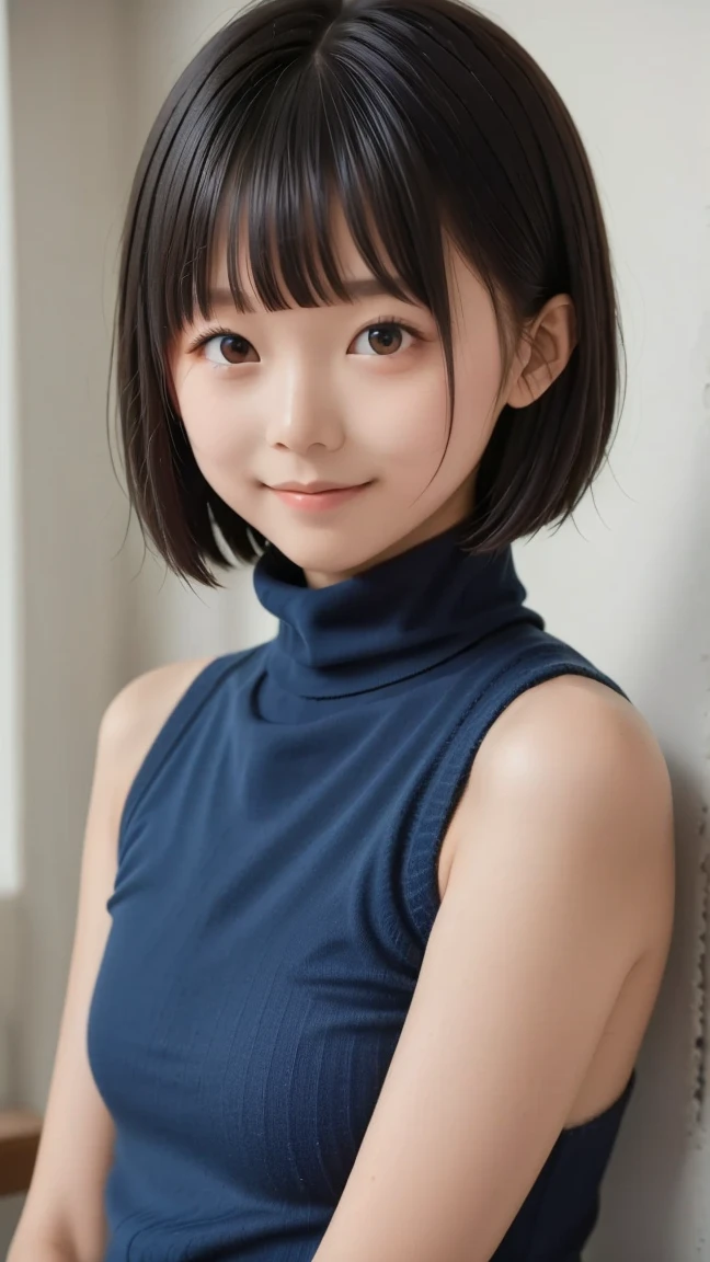 8K, ultra-realistic, highly detailed, photo-like. Natural cinematic lighting, soft shadows, lifelike skin texture, shallow depth of field.
A Japanese woman in her 40s with short pixie-cut brown hair, wearing a thick winter coat and a scarf. Calm expression, looking directly at the camera. Natural skin texture, mature and realistic facial features. The background is a softly blurred winter urban scene. (((Fully clothed))) (((Realistic middle-aged face))) (((No excessive beautification))) (((Upper body chest-up portrait)))