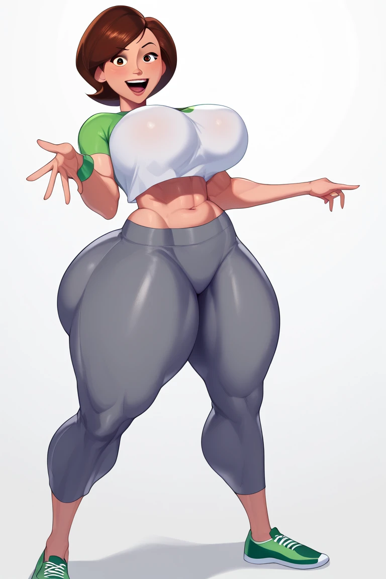 full body in image, full paper bag on head, naked woman, unique hair, female body, curvy body, thicc body, big thighs, voluptuous body, full thick body, dinamic pose, curve body. detalied pose, body, simple background, expressive face, focus on face, line art, sketch

