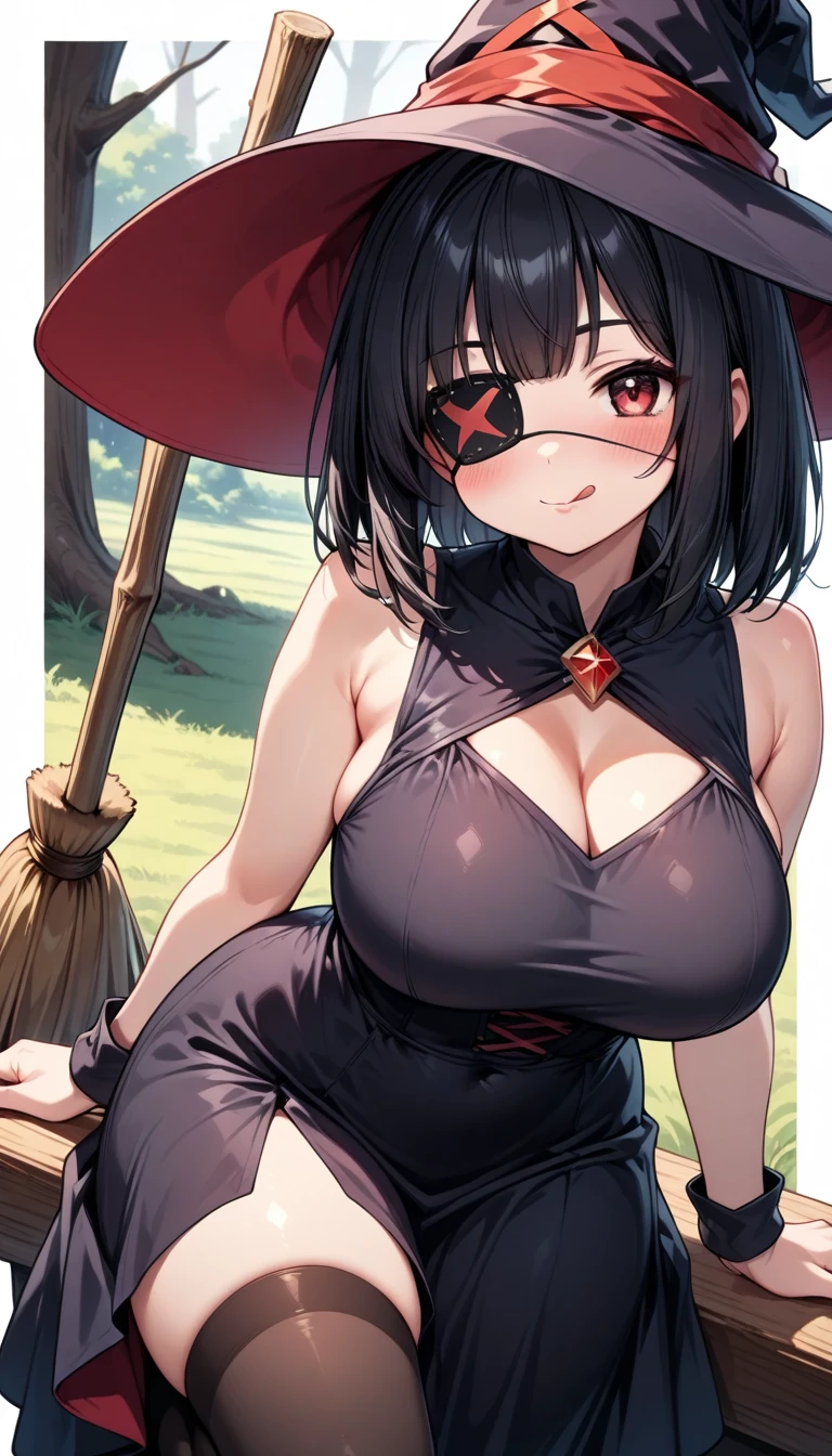 Hentai、High resolution、Hidden Village in the Forest、A short-haired nymphomaniac with huge breasts and a plump figure smiles and spreads her legs to show off her sexual appeal、Japanese Ninja Costume、、Perfect proportions、Cowboy Shot、Fatty thick legs、Clear eyes