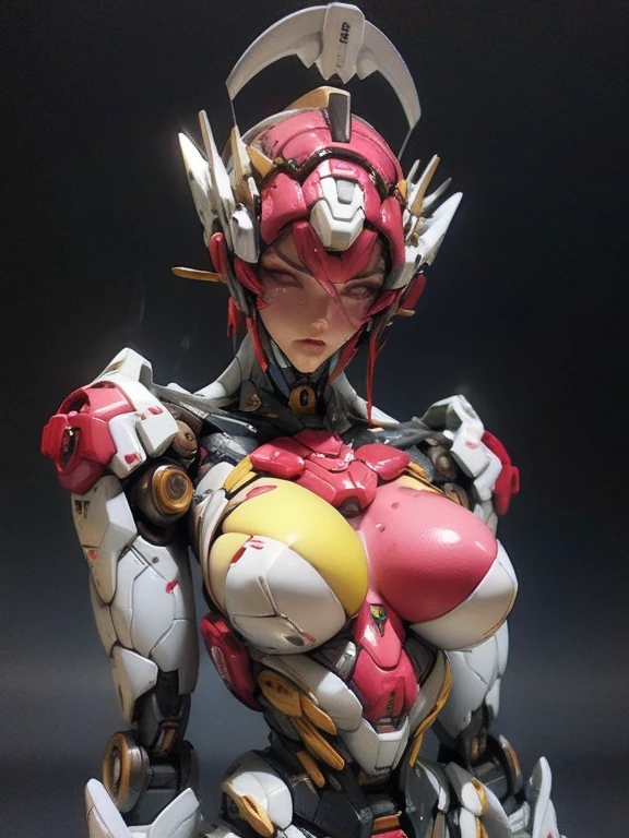 One with intoxicating curves,Enchanting,Young woman insect with plump breasts,High degree of anthropomorphism,The body of an insect is a body with female human signs,The female body wears a white one-piece rubber suit,Insect carapaces are white,The insect surface is decorated with randomly symmetrical pink muscles,The character's face was replaced with a girl,exquisite facial features,The head wears insectized red and white antennae,The female body is parasitized by red insecticidal octopus tentacles,The octopus tentacles blend perfectly with the host body,The octopus tentacles blend perfectly with the host organ,Unique tentacle parasitic characteristics of insects with symmetrical random distribution,The clothes on the chest are replaced by red three-point underwear formed by the entanglement of octopus tentacles,The white chest shows signs of humanity,The clothes for the ass were replaced by red thongs formed by entangled insect tentacles,The white lower abdomen shows signs of humanity,There are no extra tentacles around the character,The insect stands up and shows its body,Only one type of insect is rendered,There are no other insects in the picture,wholesome、shapely、naturey、The proportions are right、dynamicposes、Anatomy Human、Correct proportions、Smooth lines,Two healthy arms、Two well-proportioned legs、Flexible fingers、Steady gait、Appropriate limb length、Uniform muscle development、Coordinate movement、Correct range of motion for arm and leg joints,Stable back,Uniform leg spacing、Balanced upper body posture、Spread your legs apart naturally、Relaxes gluteal muscles、The leg muscles contract harmoniously,Healthy and flexible hands,Symmetrical and strong legs,Comfortable fit heels,Good foot posture,Ergonomic hand design,The foot has stable support,Wear insect-proof high heels on your feet,Correct shoe size number,Sensitive finger joint movements,Steady footsteps, Steady pace,Stand upright、Shoulders relaxed、Look forward、The back is erect、The waist remains naturally curve